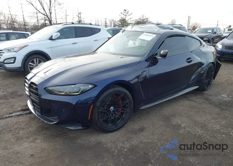 2023 BMW M4 Competition xDrive z USA, uszkodzony, nr VIN WBS43AZ00PCL55494